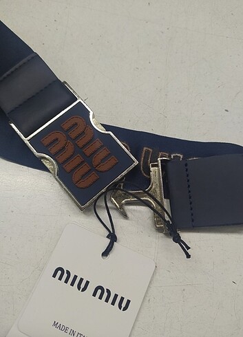 Miu Miu Miu miu kaliteli Kemer lastikli