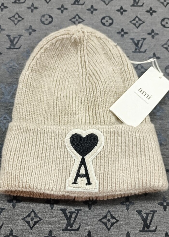 Ami paris bere  bej rengi  - Görsel 3