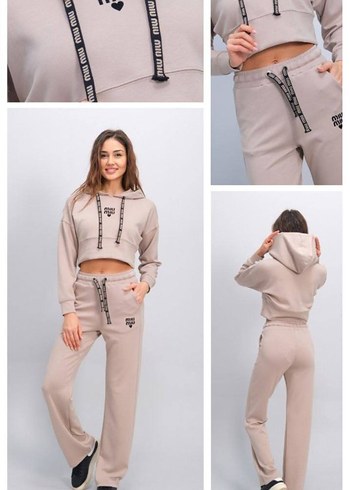 miu miu Beyaz  Kadın Spor Takım - Görsel 6