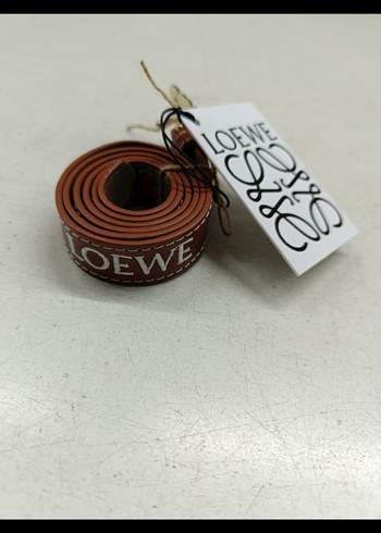 Vintage Parlak Kahverengi Deri Kadın Kemer - Görsel 2