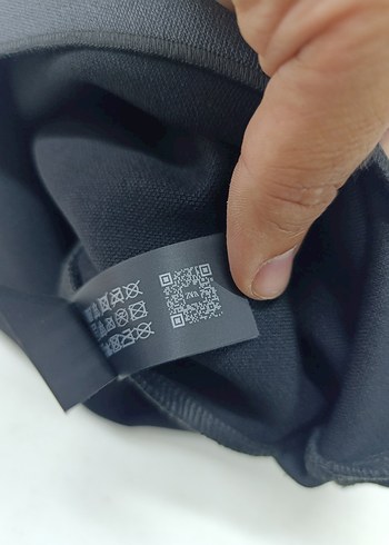 Zara orjinal Gri Parlak Midi Bodysuit - Görsel 6