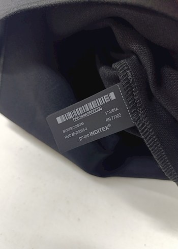 Zara Siyah Midi Boy Kolsuz - Görsel 5