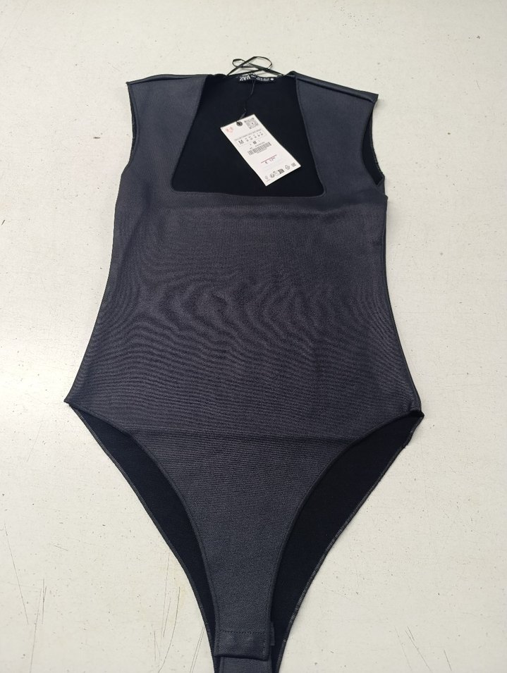 Zara Siyah Midi Boy Kolsuz - Görsel 2