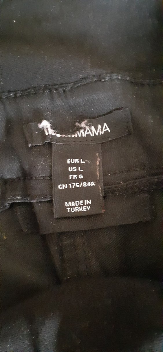 siyah hamile Pantolonu - Görsel 3