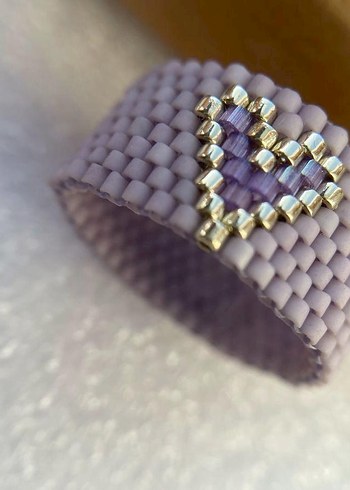 Orjinal miyuki boncuktan yapılmış çeşitli yuzukler - Görsel 3