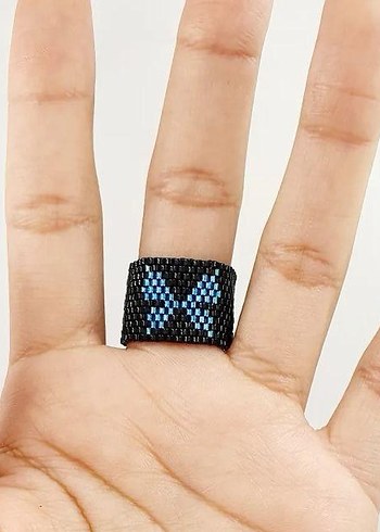 Orjinal miyuki boncuktan yapılmış çeşitli yuzukler - Görsel 6