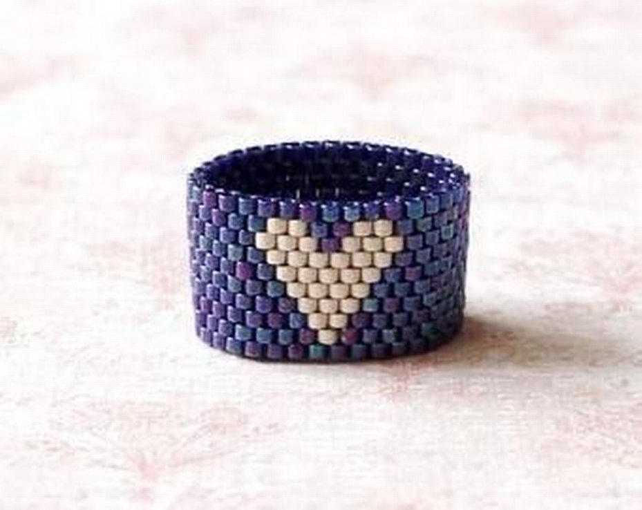 Orjinal miyuki boncuktan yapılmış çeşitli yuzukler - Görsel 4