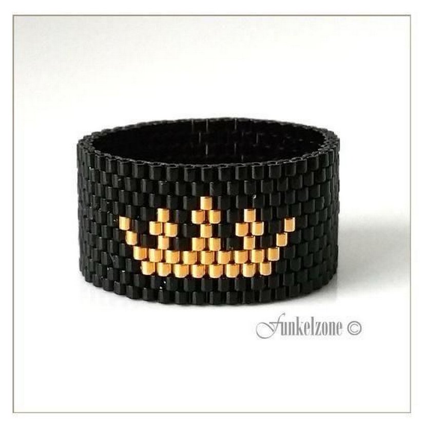 Orjinal miyuki boncuktan yapılmış çeşitli yuzukler - Görsel 5