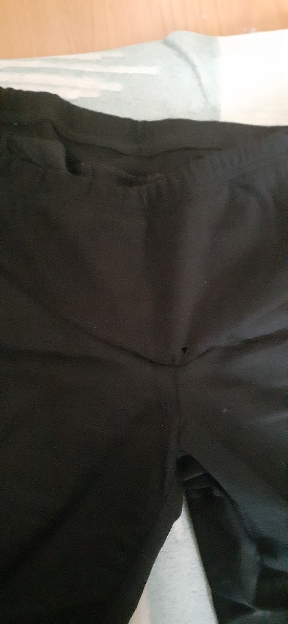 Siyah hamile Kumaş Pantolon - Görsel 2