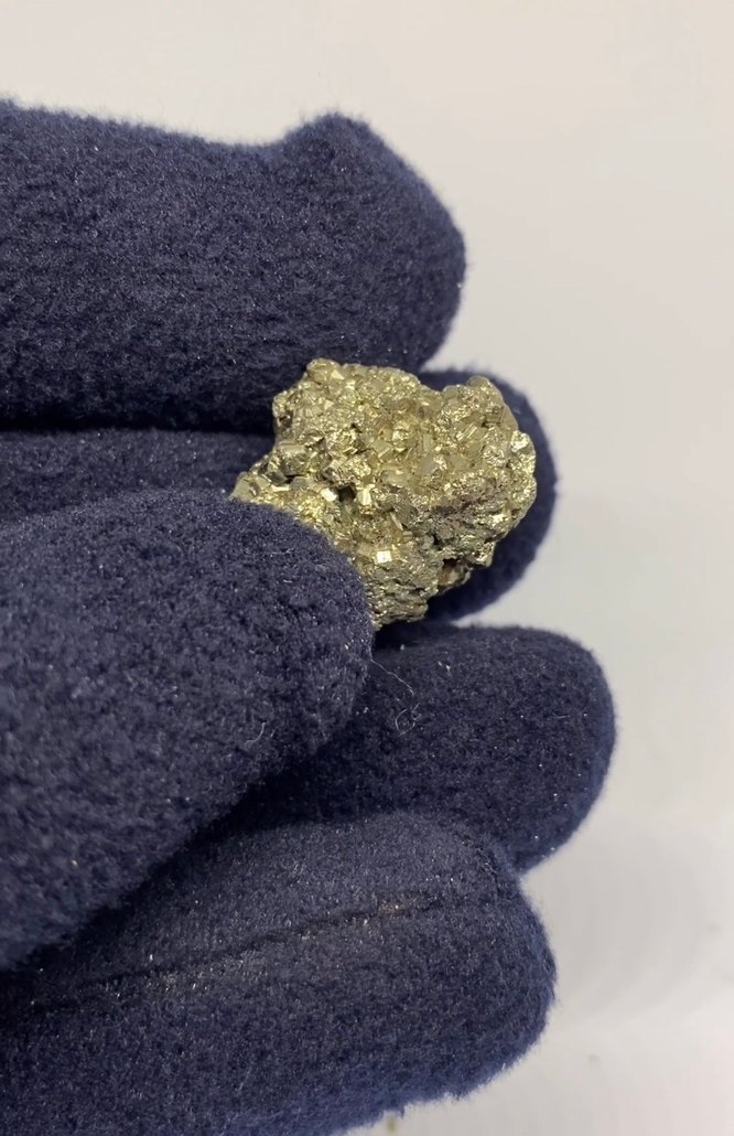 3 Adet Pirit taşı doğal taş - Görsel 2