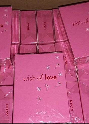 Avon wish of love parfüm (10 adet)
