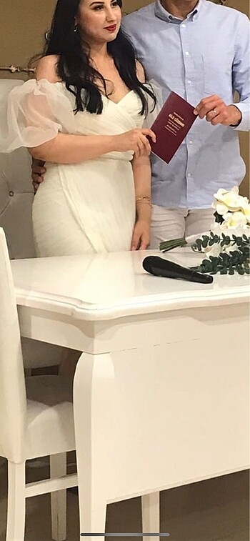38 Beden Nikah elbisesi beyaz elbise