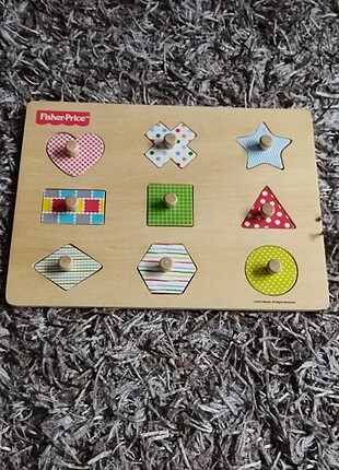 Ficher Price ahşap puzzle