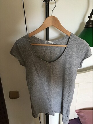 GRİ BASIC T-SHİRT ZARA