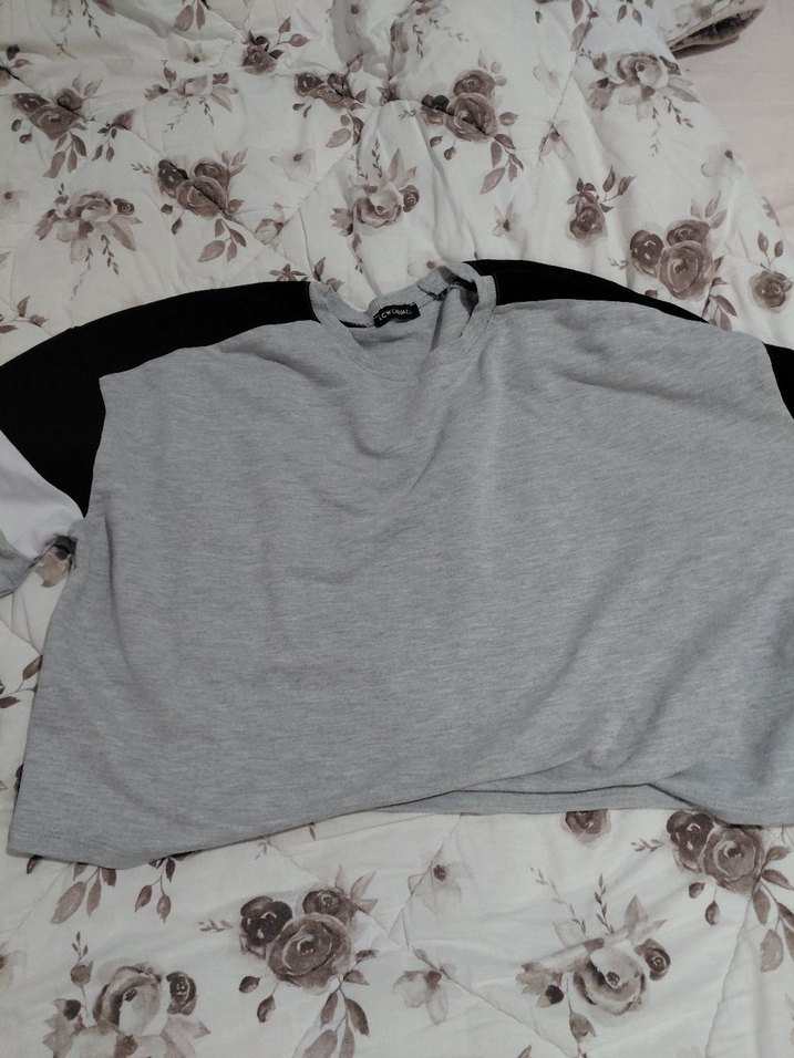lc waikiki Gri Melanj Bisiklet Yaka — görsel 2/5