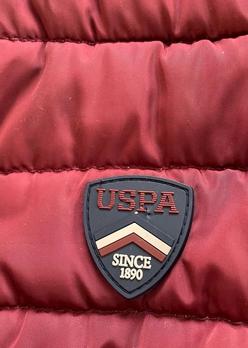 Bordo Fermuarlı Erkek Mont Uspa - Görsel 5