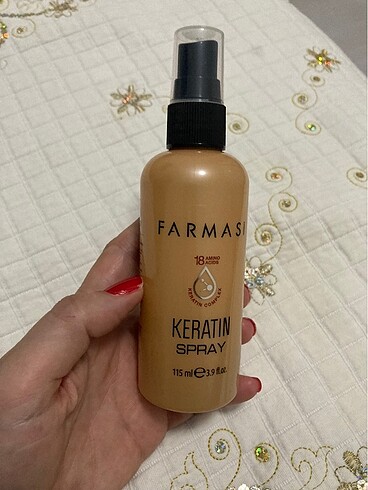 Farmasi profesyonel keratin terapi onarıcı sprey