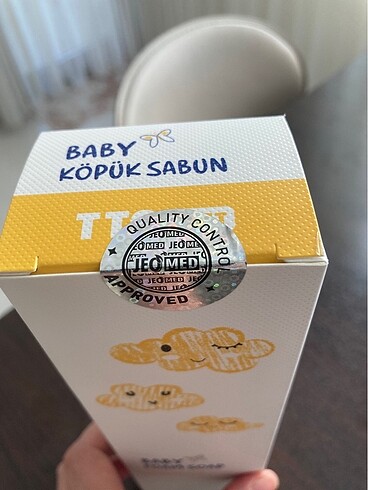 TTO doğal bebek köpük sabun