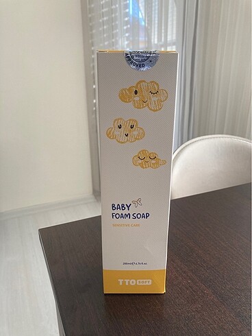 Beden TTO doğal bebek köpük sabun