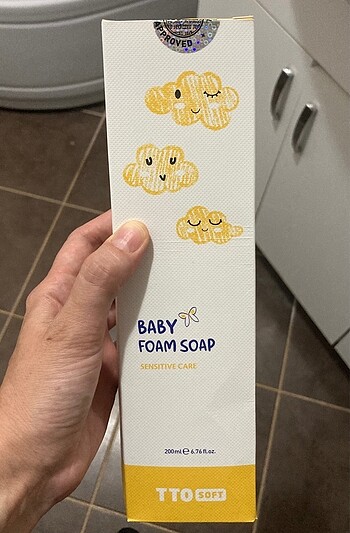 TTO doğal bebek köpük sabun