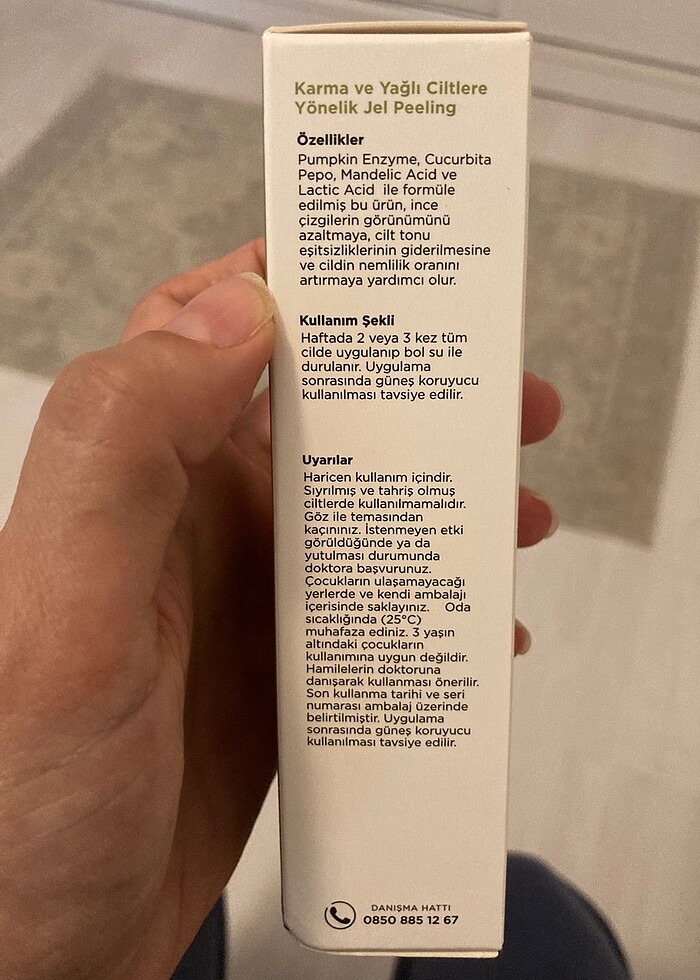 Dermaplus mini pumpkin peeling - Görsel 4