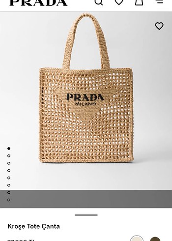 Beden camel Renk Prada Bej Mini Keten Kol Çantası
