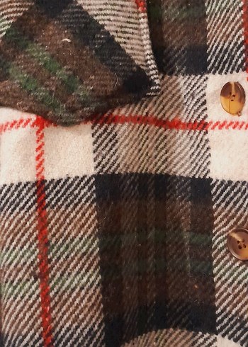 Ekose Kadın Gömlek(Trençkot vs) - Görsel 4