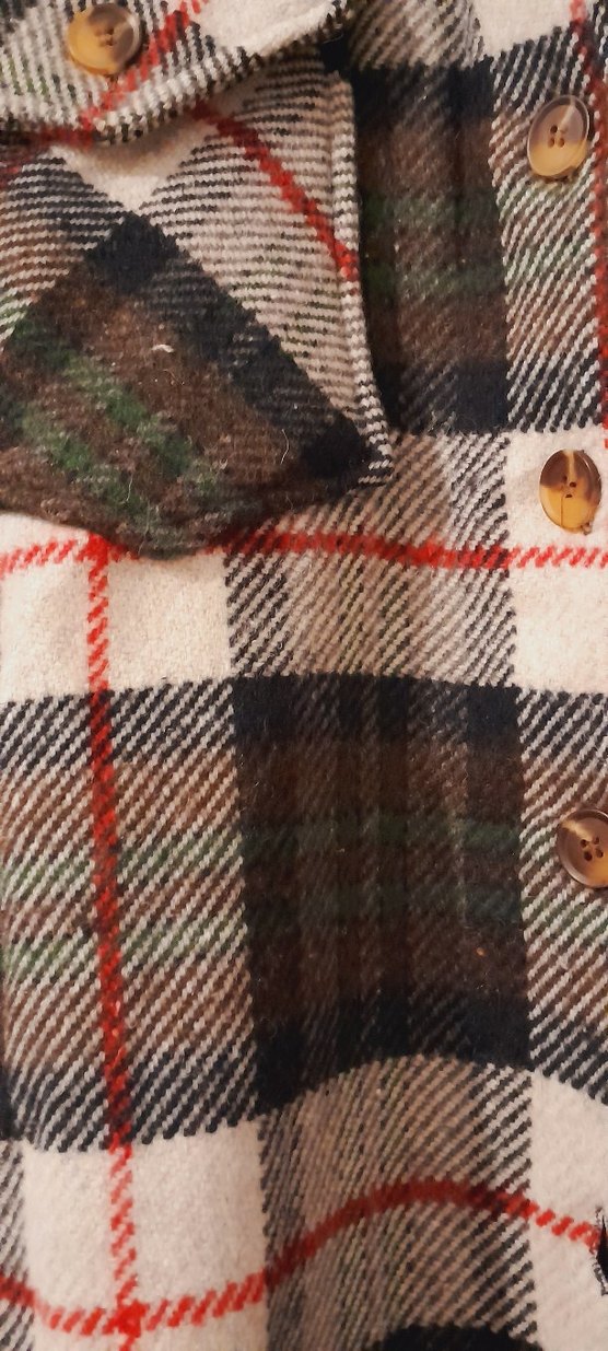 Ekose Kadın Gömlek(Trençkot vs) - Görsel 4