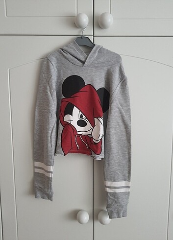 Kısa sweatshirt 