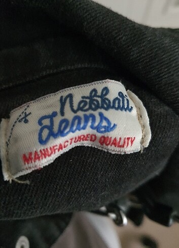 13-14 Yaş Beden Nebbati jeans ceket