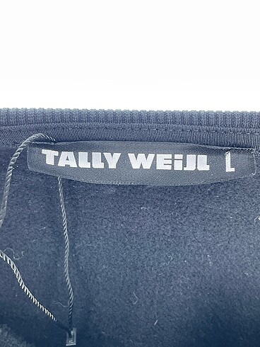 l Beden siyah Renk Tally Weijl Sweatshirt %70 İndirimli.