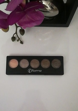 Flormar 07 nude dude bej kahve tonlarında beşli far paleti