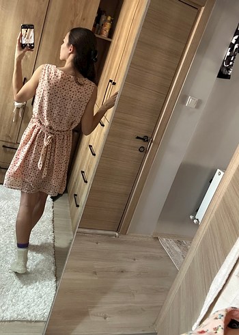 Çiçek desenli elbise - Görsel 9