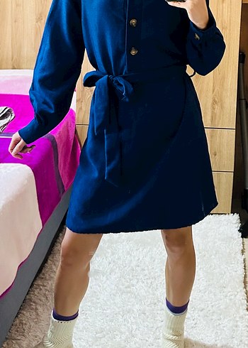 Trendyol Mavi elbise - Görsel 6