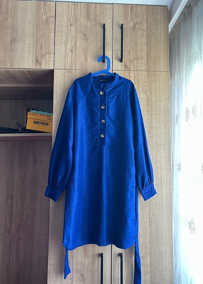 Trendyol Mavi elbise - Görsel 2