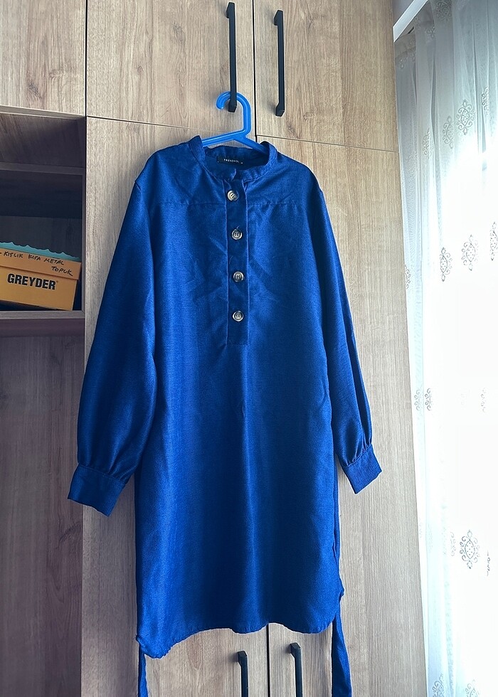 Trendyol Mavi elbise - Görsel 3