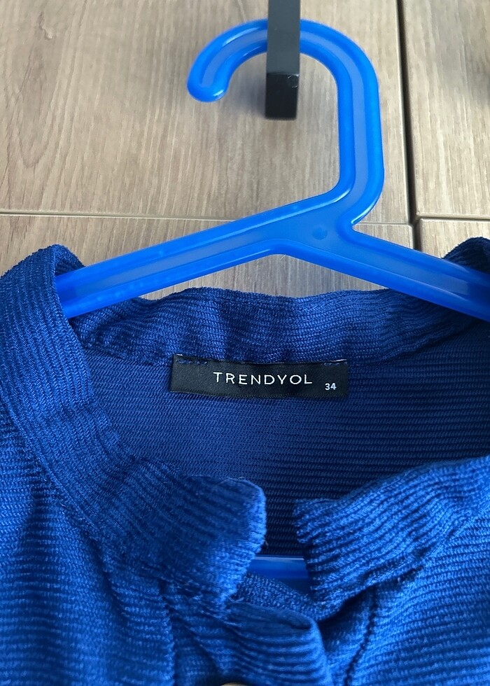 Trendyol Mavi elbise - Görsel 4