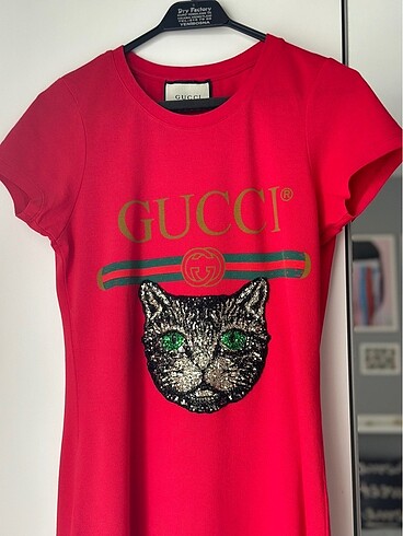 s Beden Kırmızı gucci elbise