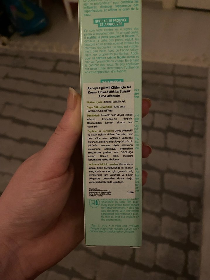 Yves Rocher Sebo Pure Bitkisel Nemlendirici krem - Görsel 2