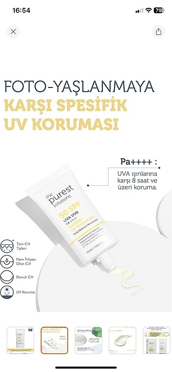 La Roche Posay The Purest solutions güneş kremi 