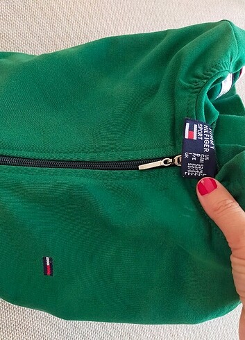 TOMMY HİLFİGER SPORT FERMUARLI SWEATSHİRT - Görsel 5