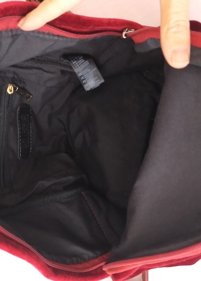 BORDO SIRT ÇANTASI - Görsel 4