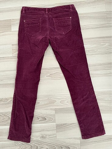#fitilli kadife bayan pantolon#mürdüm# - Görsel 3