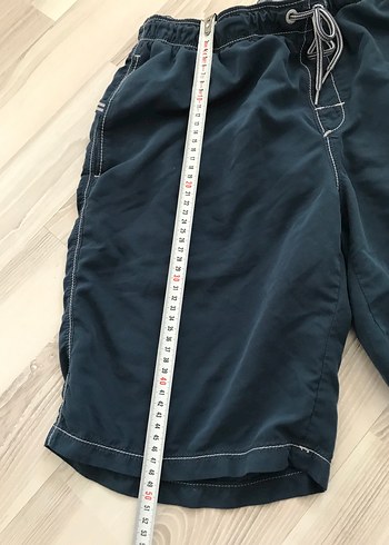 Lacivert Kemerli Erkek Mini Mayo şort - Görsel 4