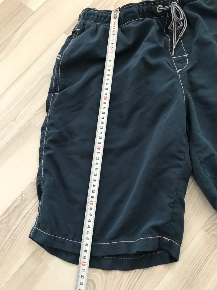 Lacivert Kemerli Erkek Mini Mayo şort - Görsel 4