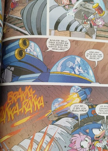 Kirpi Sonic Cilt 4,5 ve 6 Çizgi Roman Seti - Görsel 6