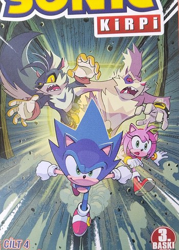 Kirpi Sonic Cilt 4,5 ve 6 Çizgi Roman Seti - Görsel 3