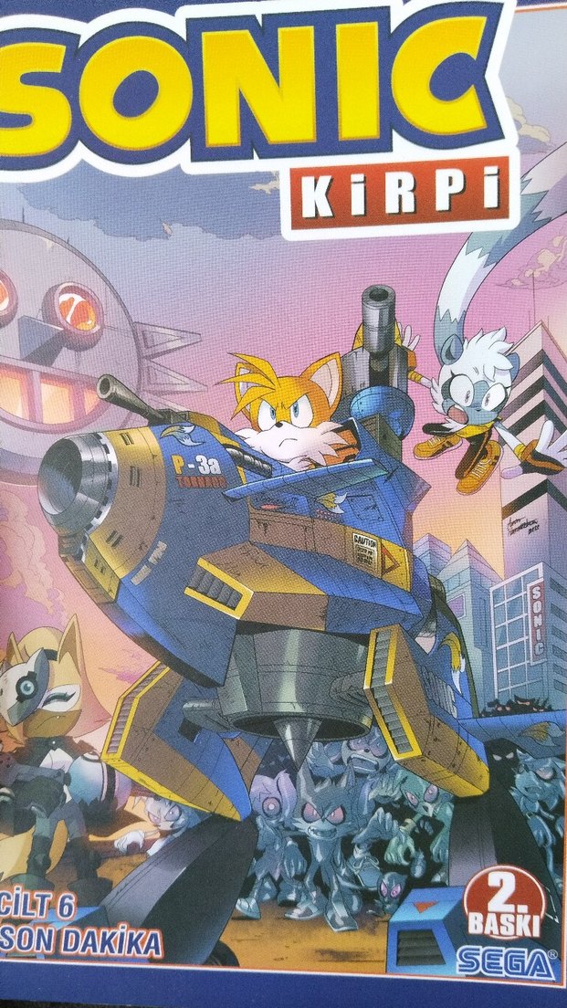 Kirpi Sonic Cilt 4,5 ve 6 Çizgi Roman Seti - Görsel 5