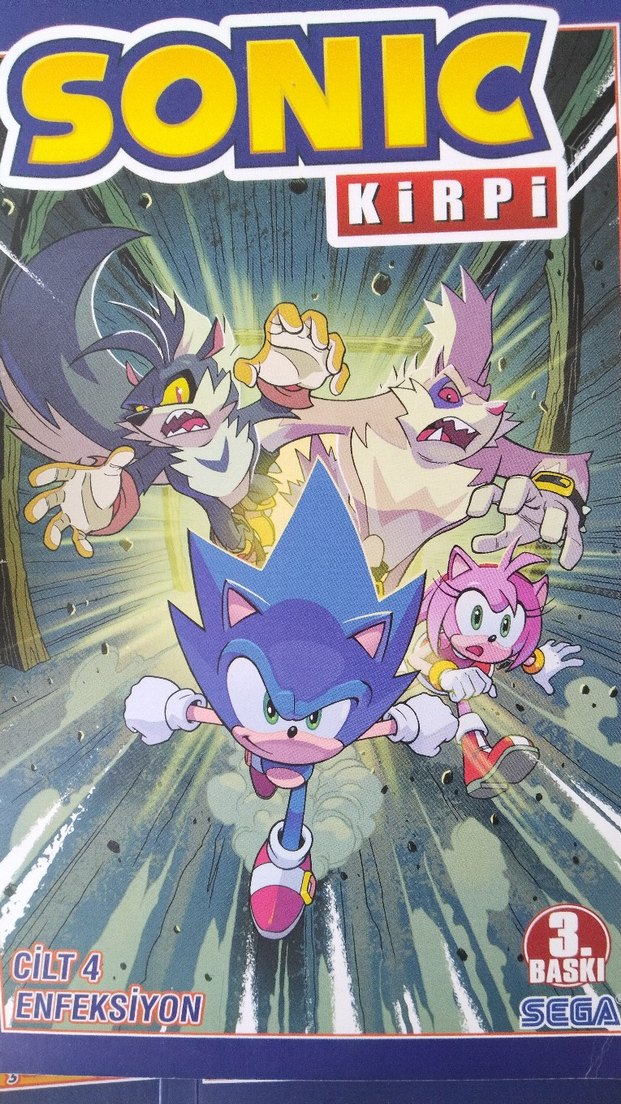 Kirpi Sonic Cilt 4,5 ve 6 Çizgi Roman Seti - Görsel 3