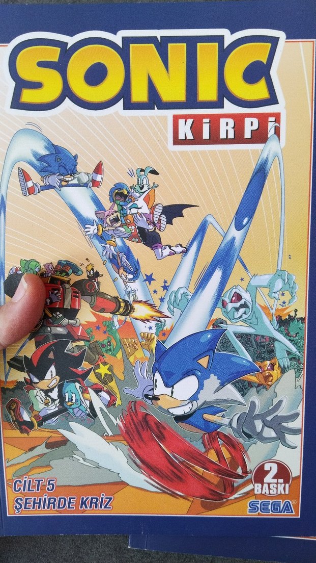 Kirpi Sonic Cilt 4,5 ve 6 Çizgi Roman Seti - Görsel 4
